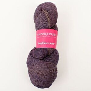 SweetGeorgia Tough Love Sock Yarn Superwash Merino Nylon Ice Wine